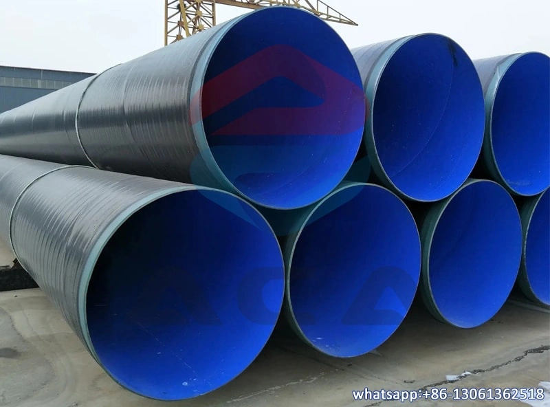 آلات تصنيع الأنابيب الفولاذية المطلية المضادة للتآكل DN3125mm 3PE/TPEP